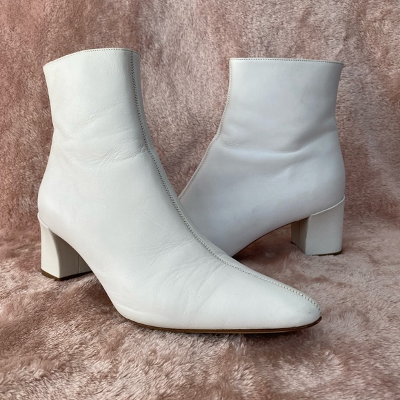 Vince Shoes - Vince Lanica Booties in White